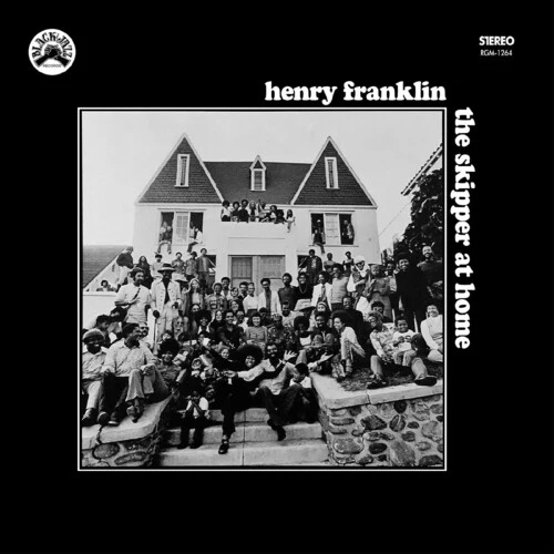Henry Franklin: The Skipper at Home - Remastered - Blue with Black Swirl Vinyl - VINYL LP