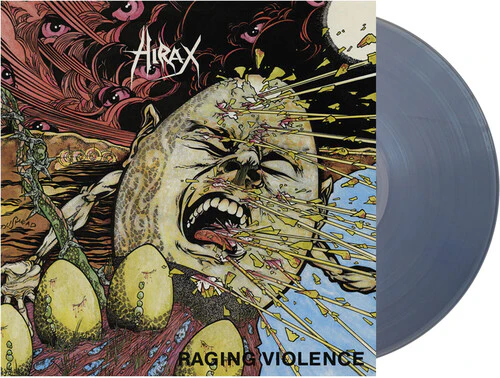 Hirax: Raging Violence - Clear Vinyl - VINYL LP