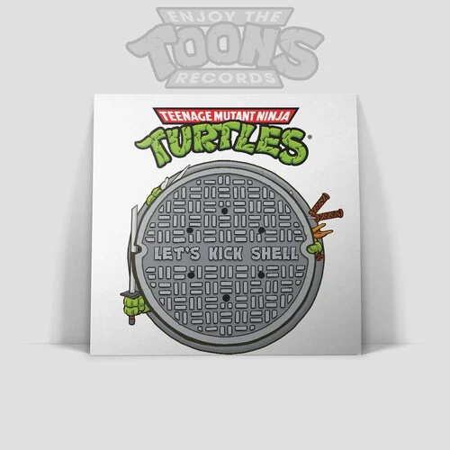 Teenage Mutant Ninja Turtles: Let's Kick Shell - Green Translucent Eco-Mix Vinyl - 12-INCH SINGLE